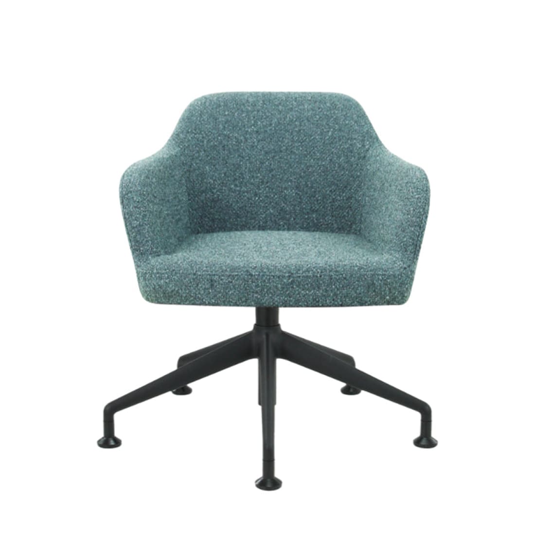 Workliving LoLa Fauteuil Lounge Vijfpoot Zwart Mix & Match