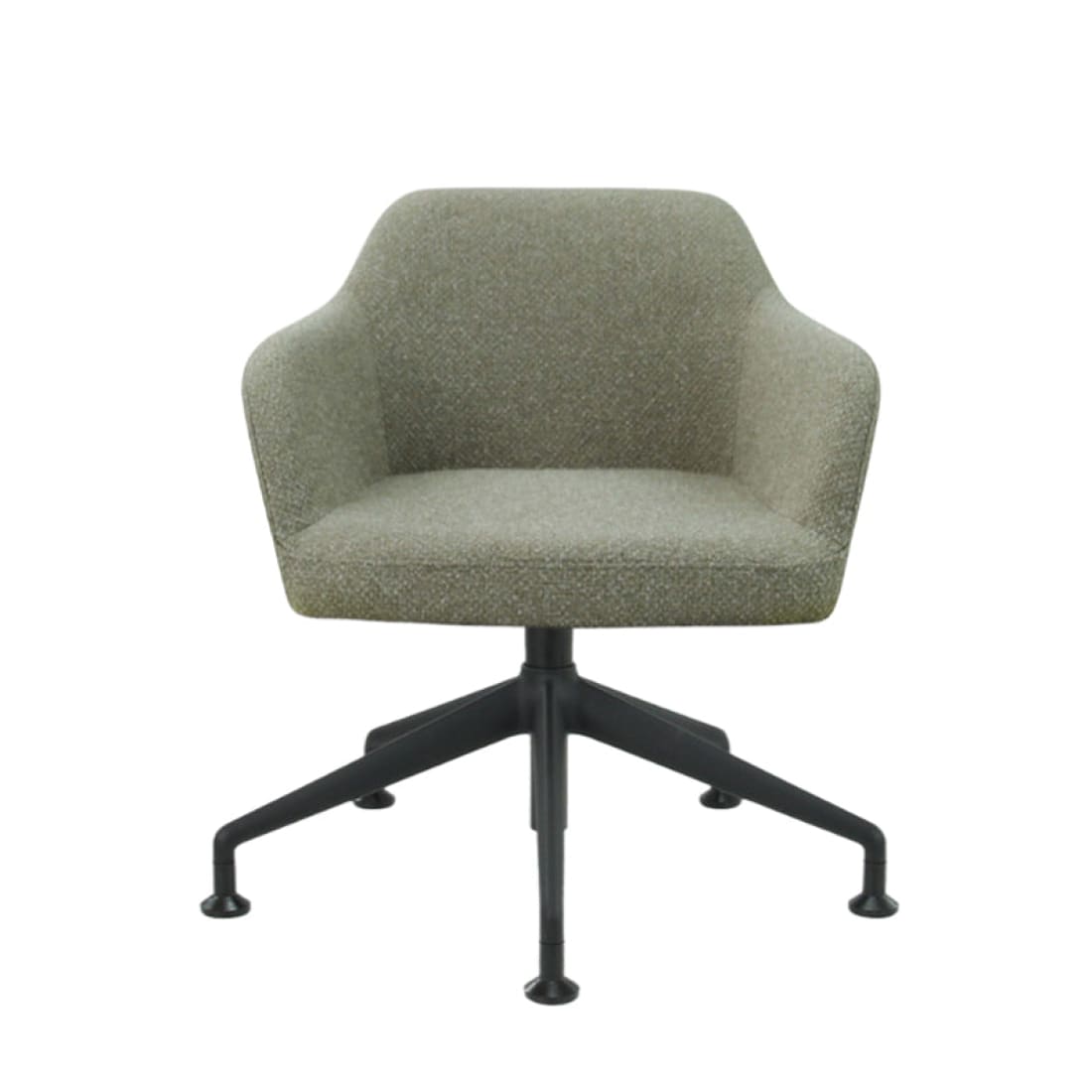 Workliving LoLa Fauteuil Lounge Vijfpoot Zwart Mix & Match