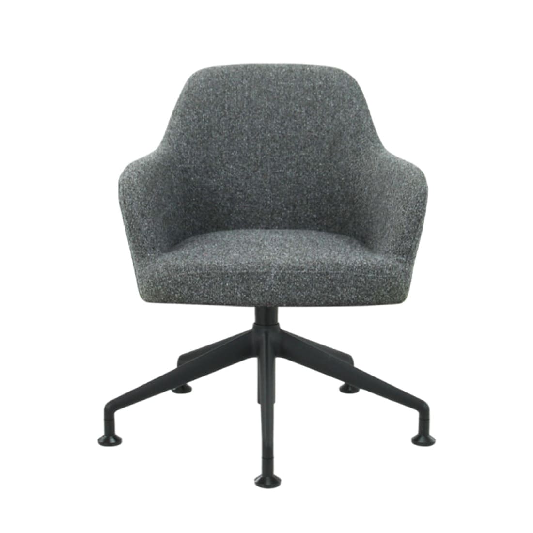 Workliving LoLa Fauteuil Lounge Vijfpoot Zwart Mix & Match