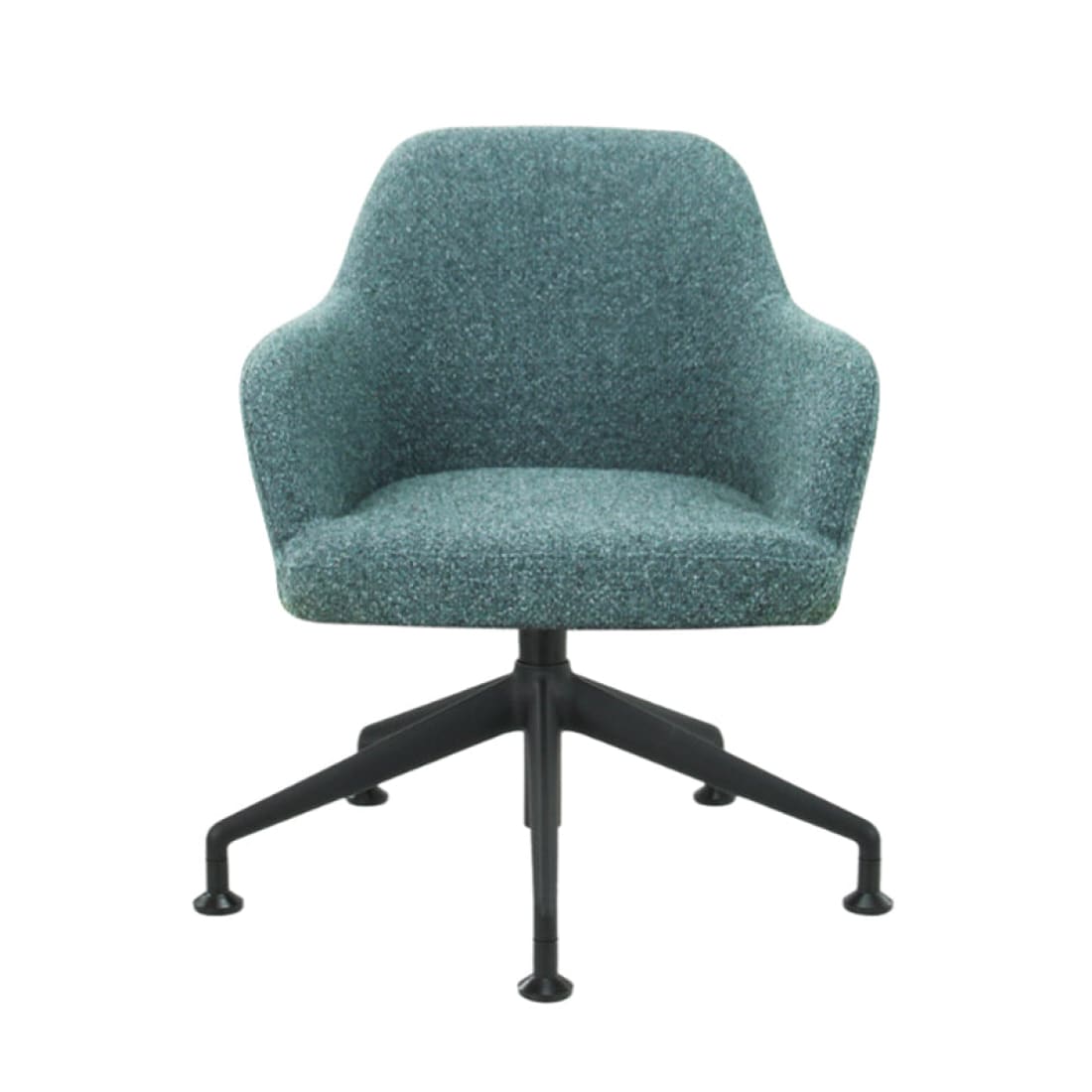 Workliving LoLa Fauteuil Lounge Vijfpoot Zwart Mix & Match