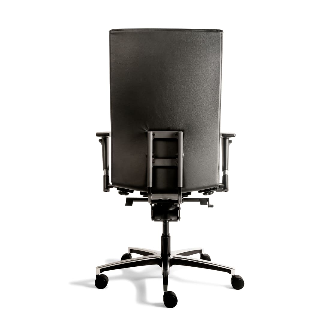 Workliving Manager XL Zwart Leder - Bureaustoel Ergonomisch