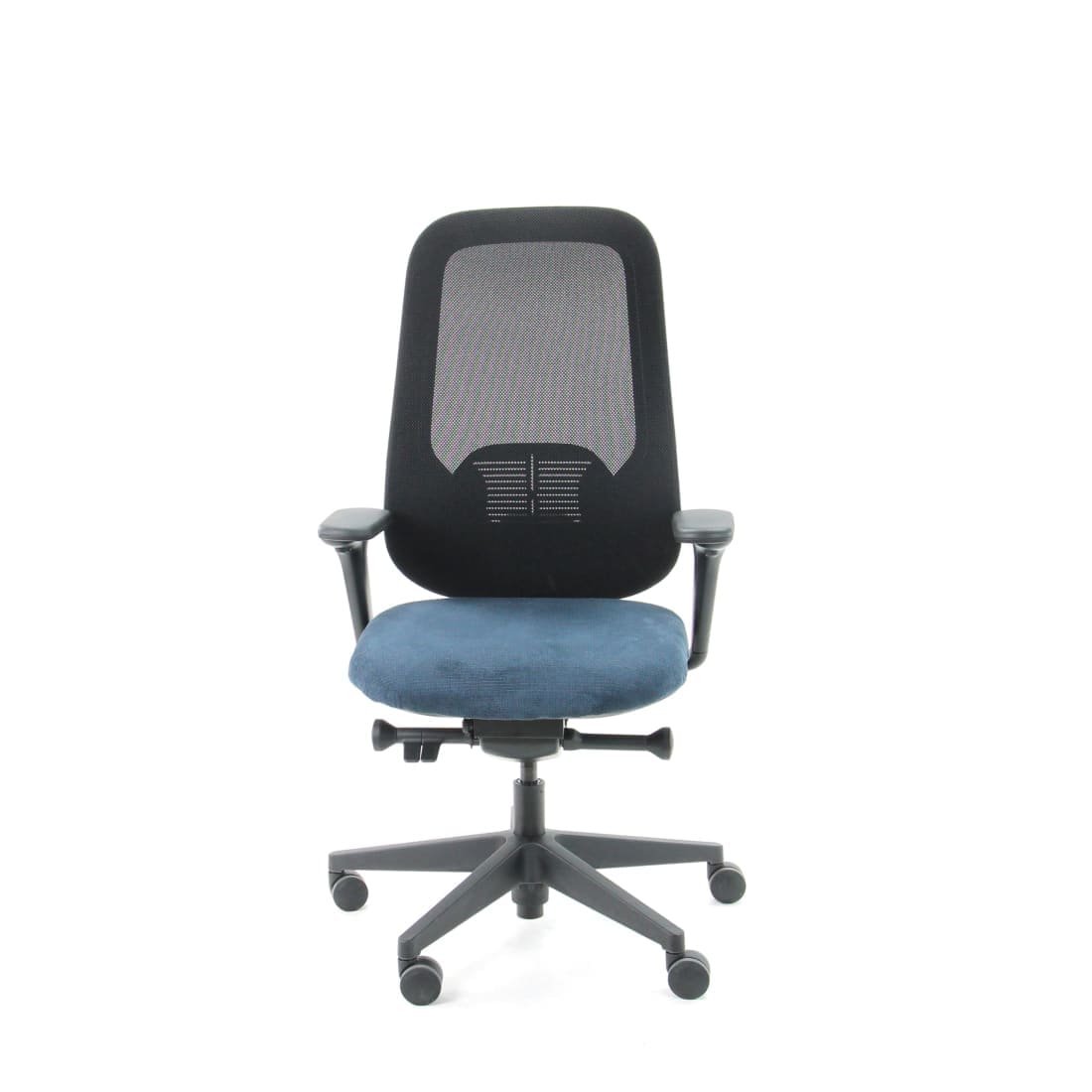 Workliving Nora Mesh Blauw Regain - Bureaustoel Ergonomisch