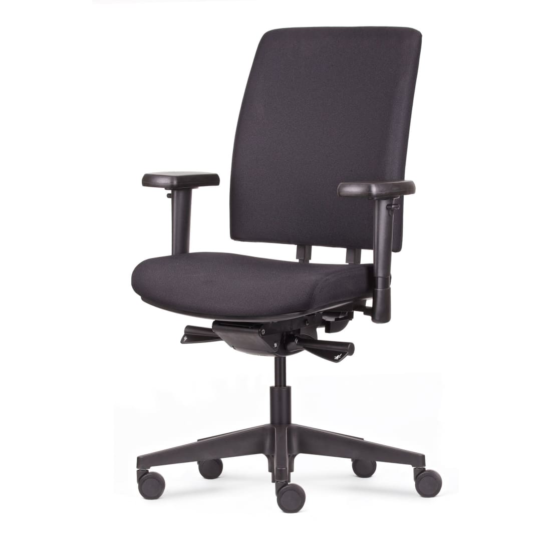 Workliving NPR1813 Jaarbeurs Zwart - Bureaustoel Ergonomisch