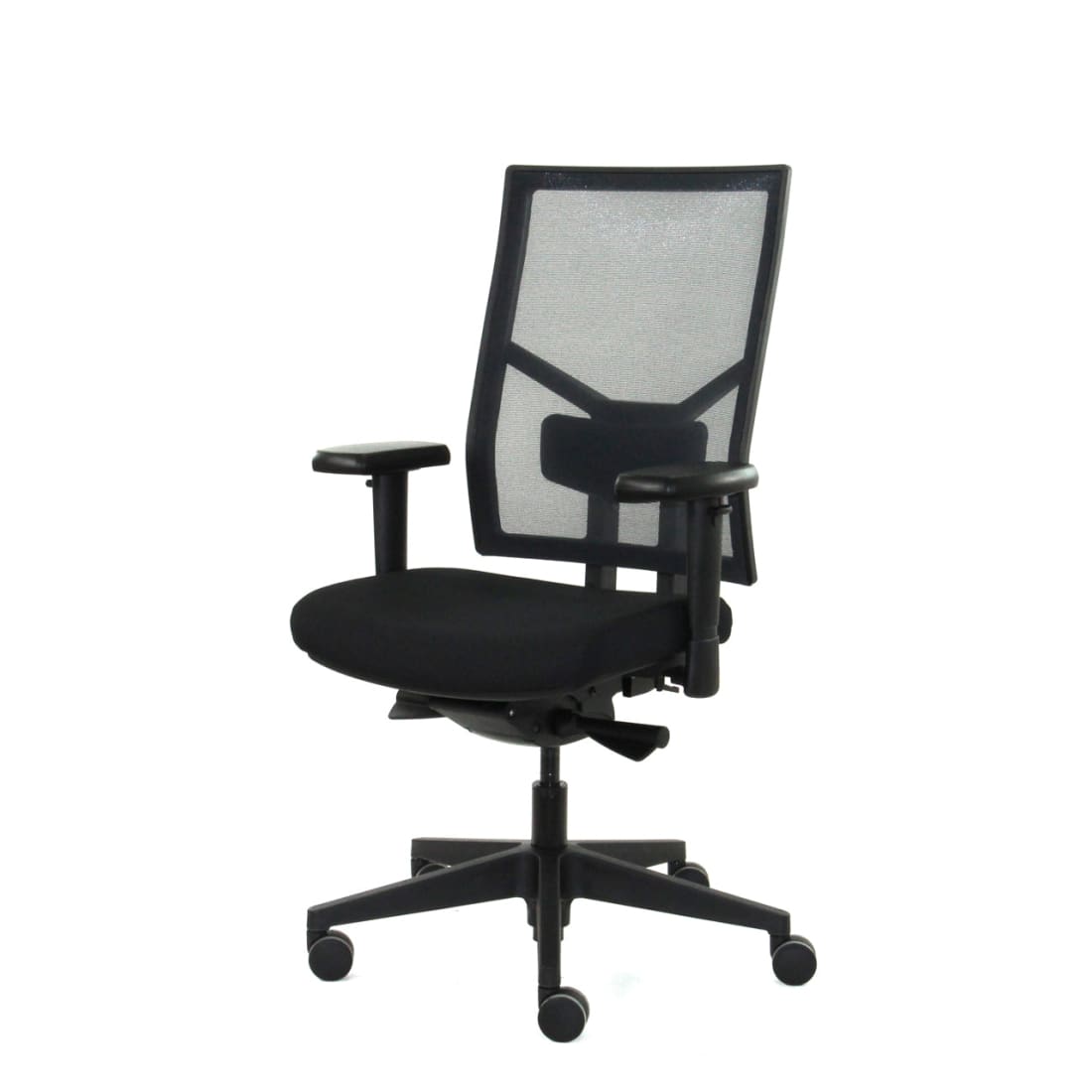Workliving NPR1813 Zuidas Mesh Black Edition - Bureaustoel