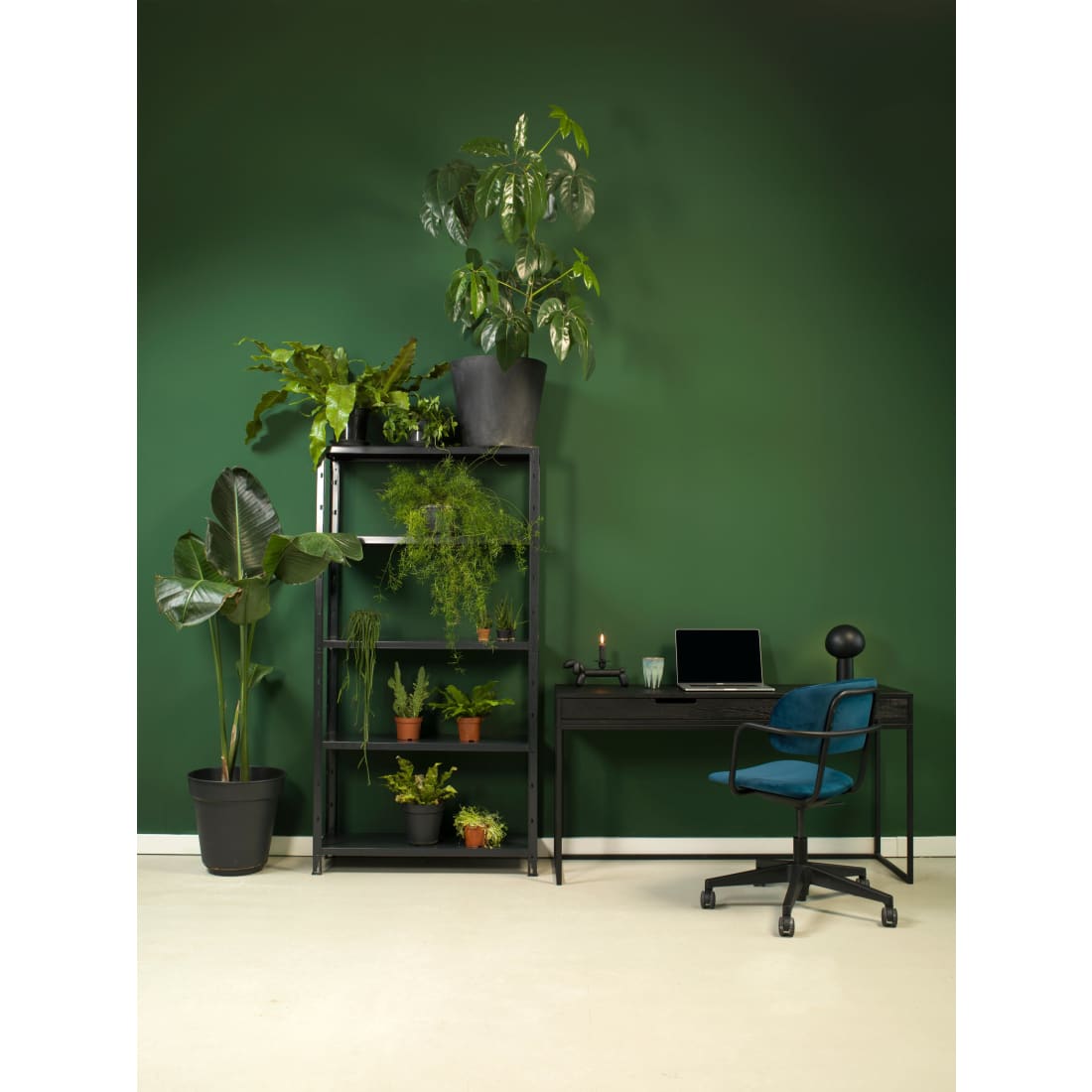 Workliving Puur Design Bureaustoel - Society Boucle Mustard