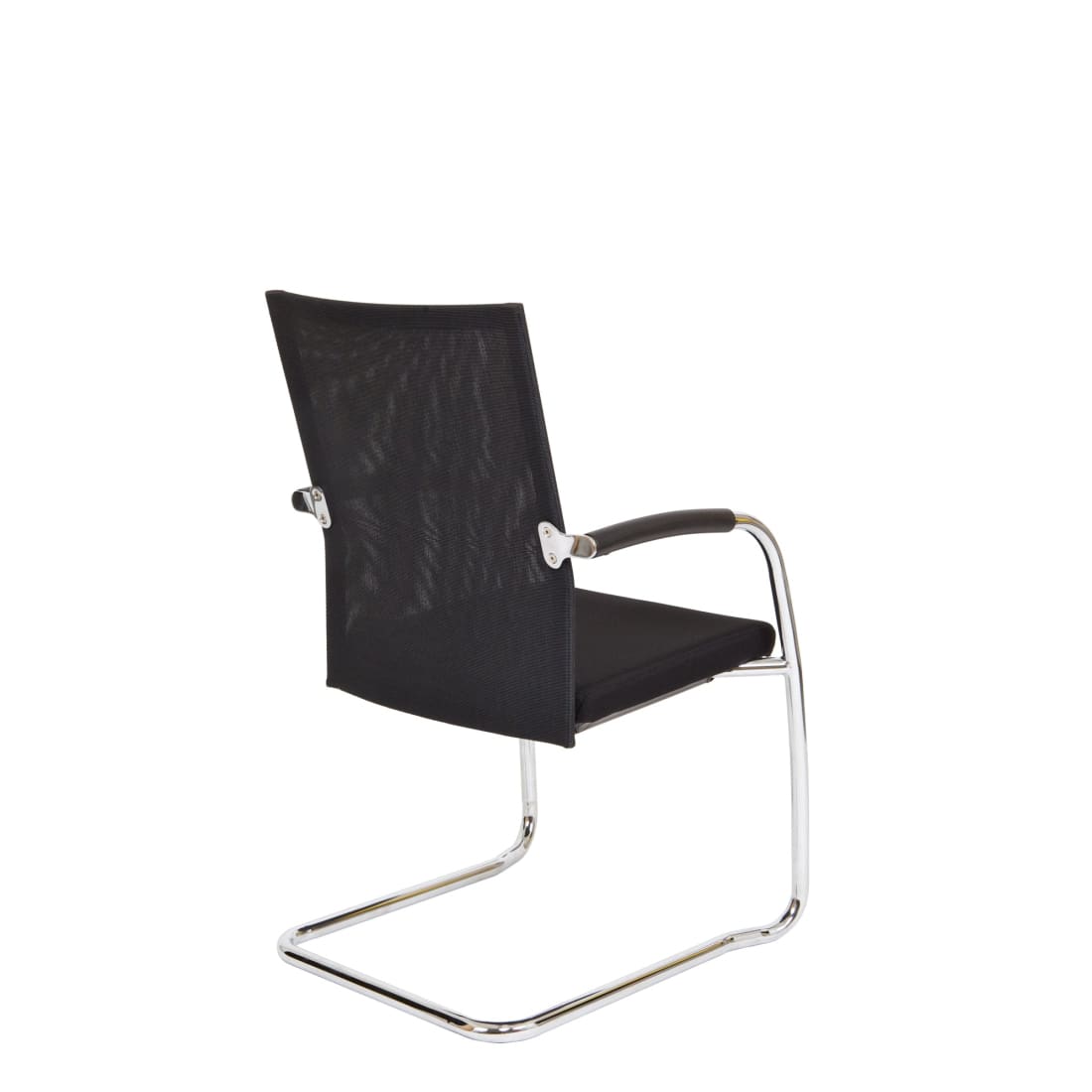 Workliving Vergaderstoel X1 - Mesh Slede Zwart -