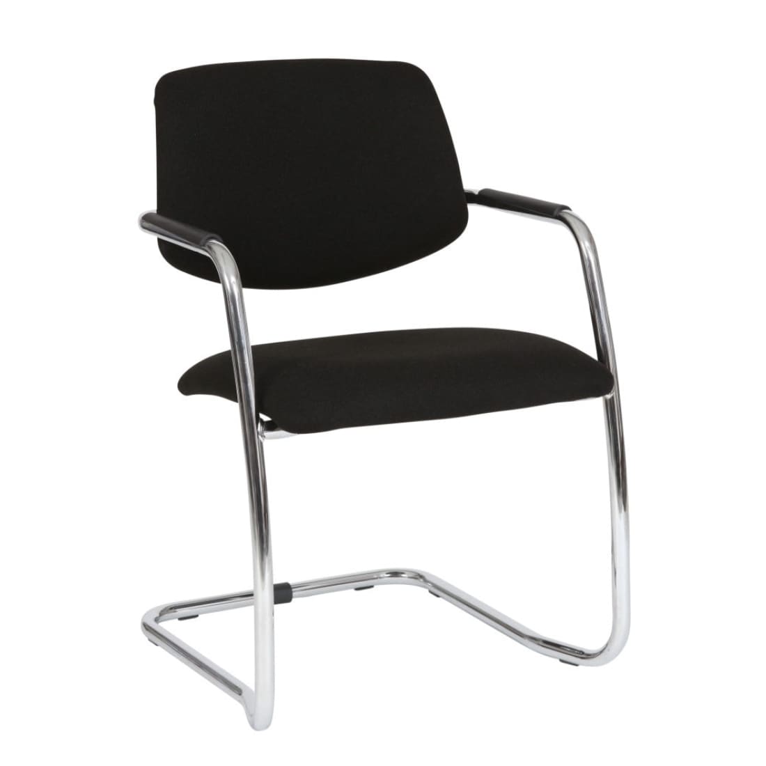 Workliving Vergaderstoel X5 - Comfort Slede Zwart -