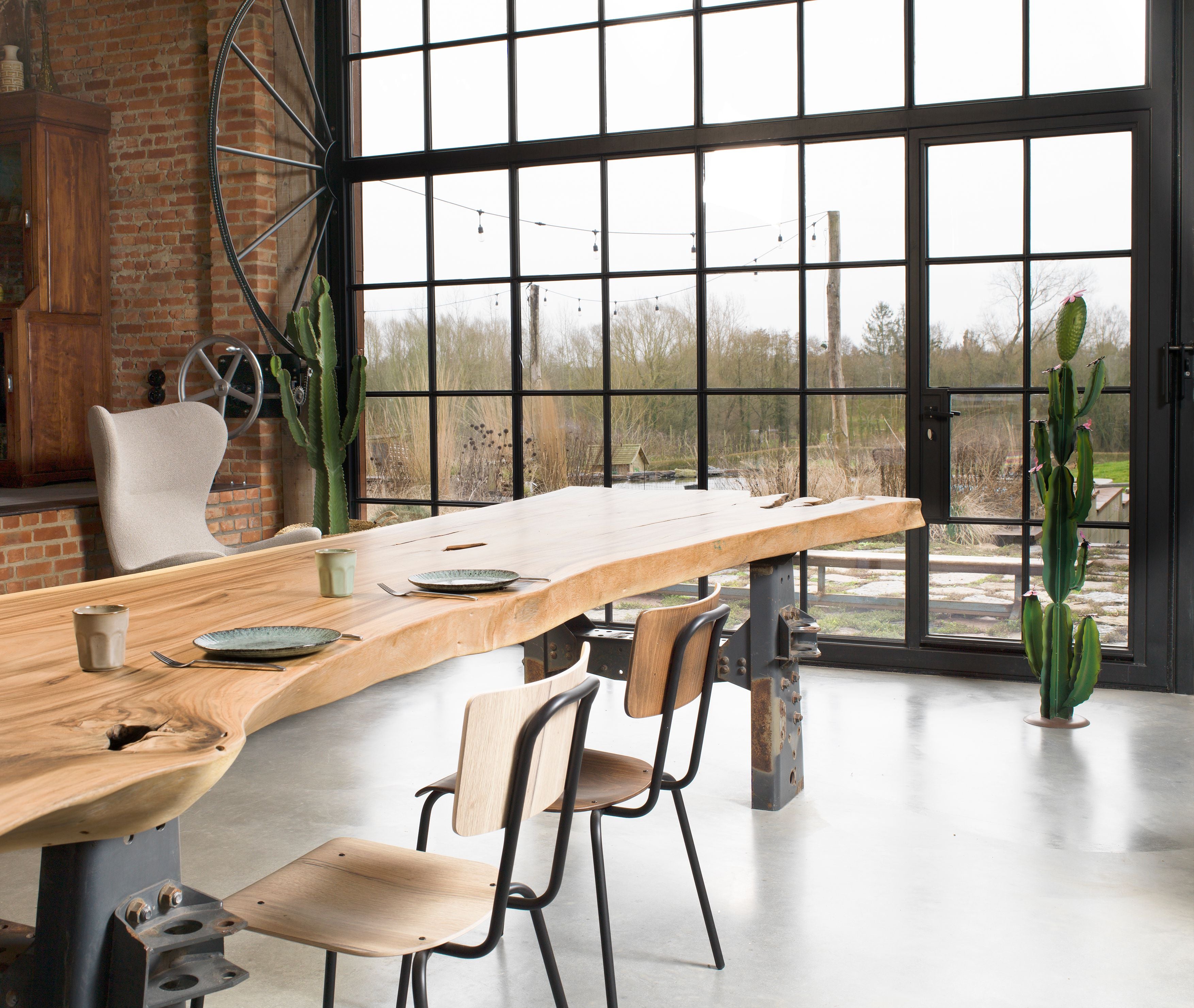 Workliving Eetkamerstoel Bo Society - Boucle Turtle - Workliving - Bouclé eetkamerstoelen- Workliving