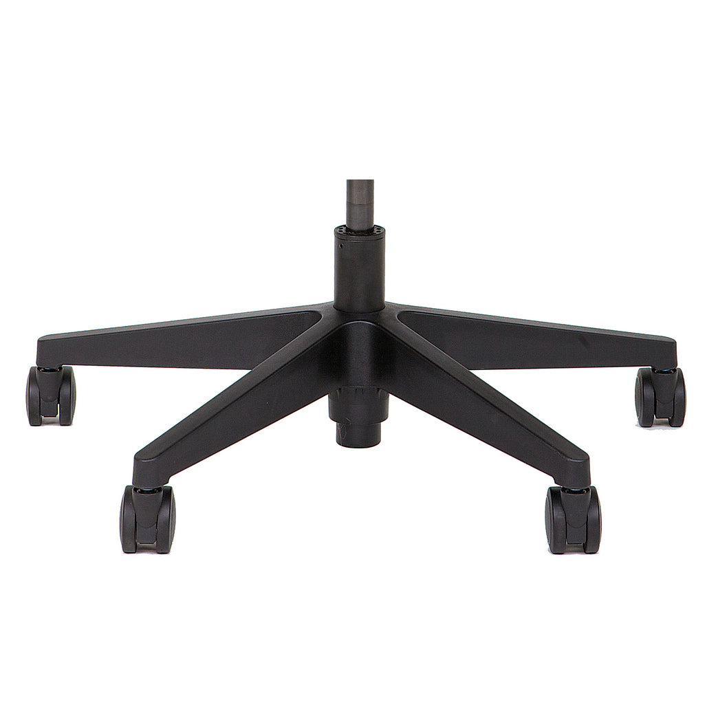 Maatwerk: Onderstel en gaslift in Zwart Nylon ipv ALU voor Projectas / Zuidas serie