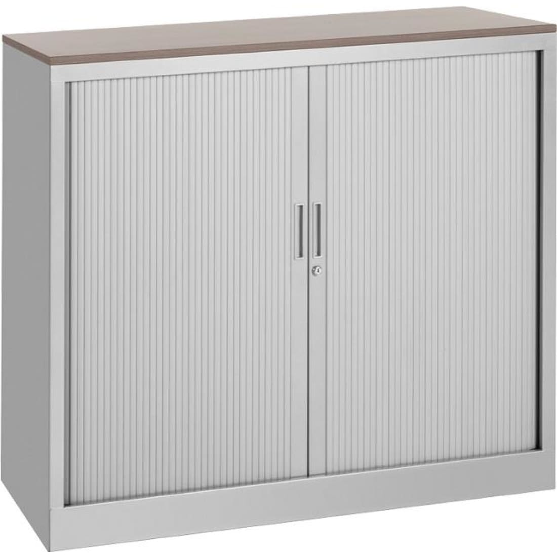 Roldeurkast New York Zwart - 105x120x43cm - incl. 2
