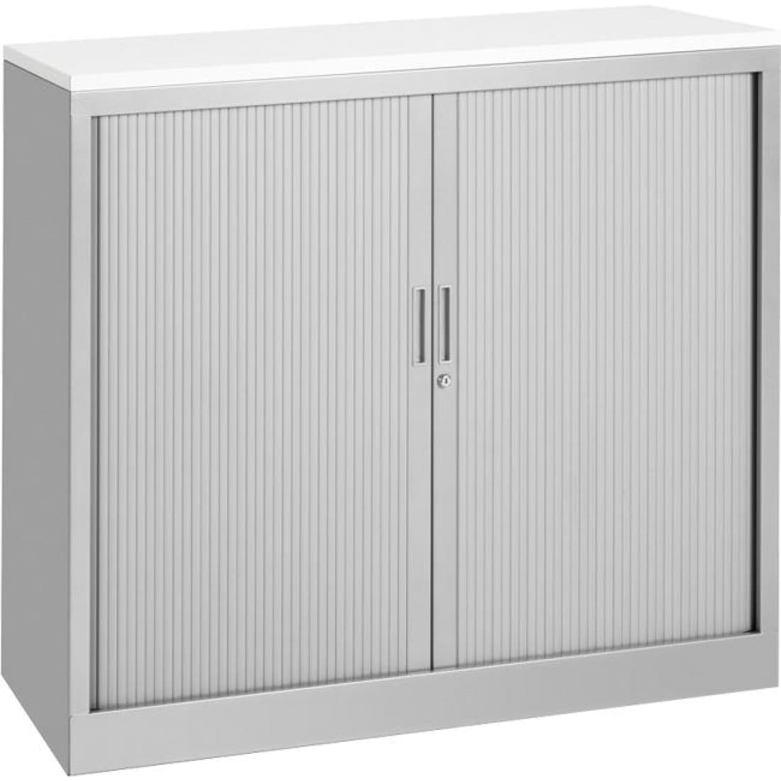 Roldeurkast New York Zwart - 105x120x43cm - incl. 2