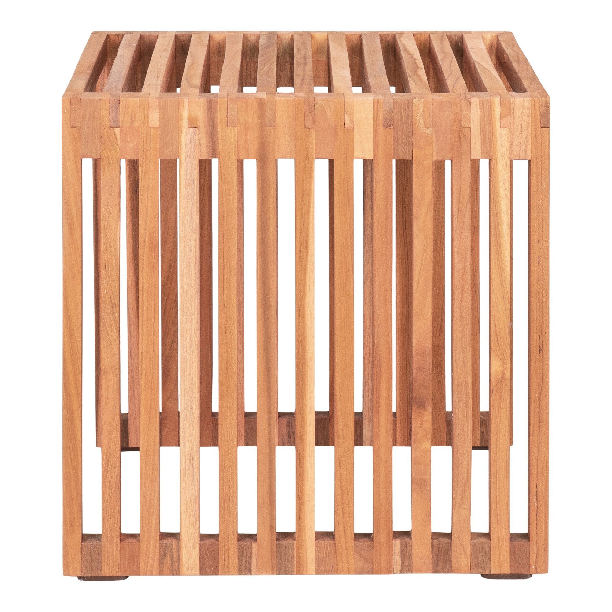 Pego Side Table - Side table in teak wood, nature, 40x40x40 cm - House Nordic - Side Table- Workliving