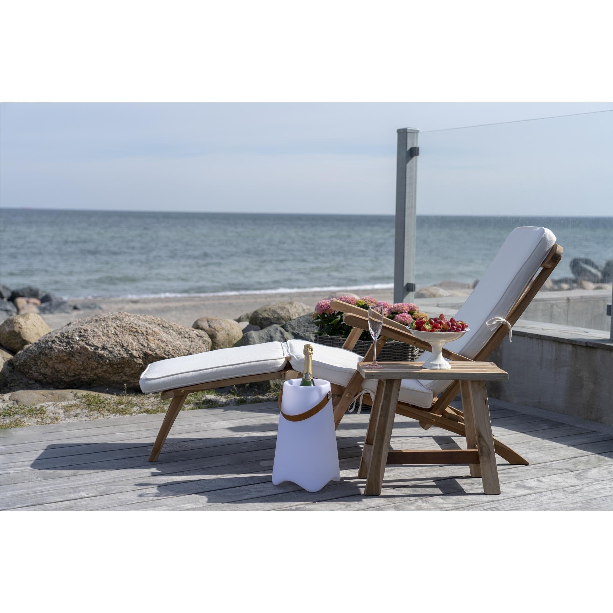 House Nordic Arrecife - Tuinstoel - Teak Hout - Tuin - Verstelbaar