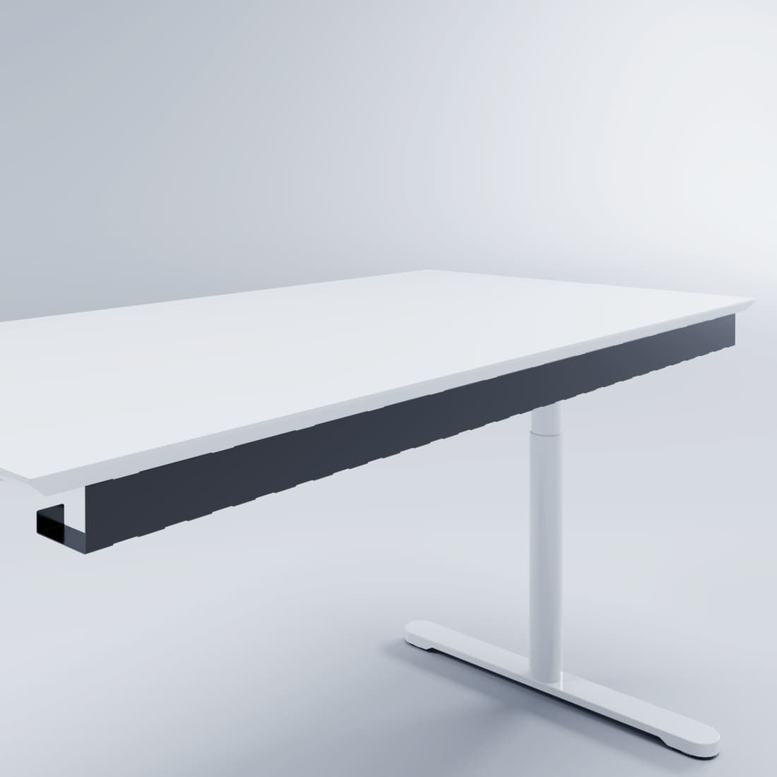 Bureau Kabelgoot Flex 147 cm Zwart - Kabelgoten