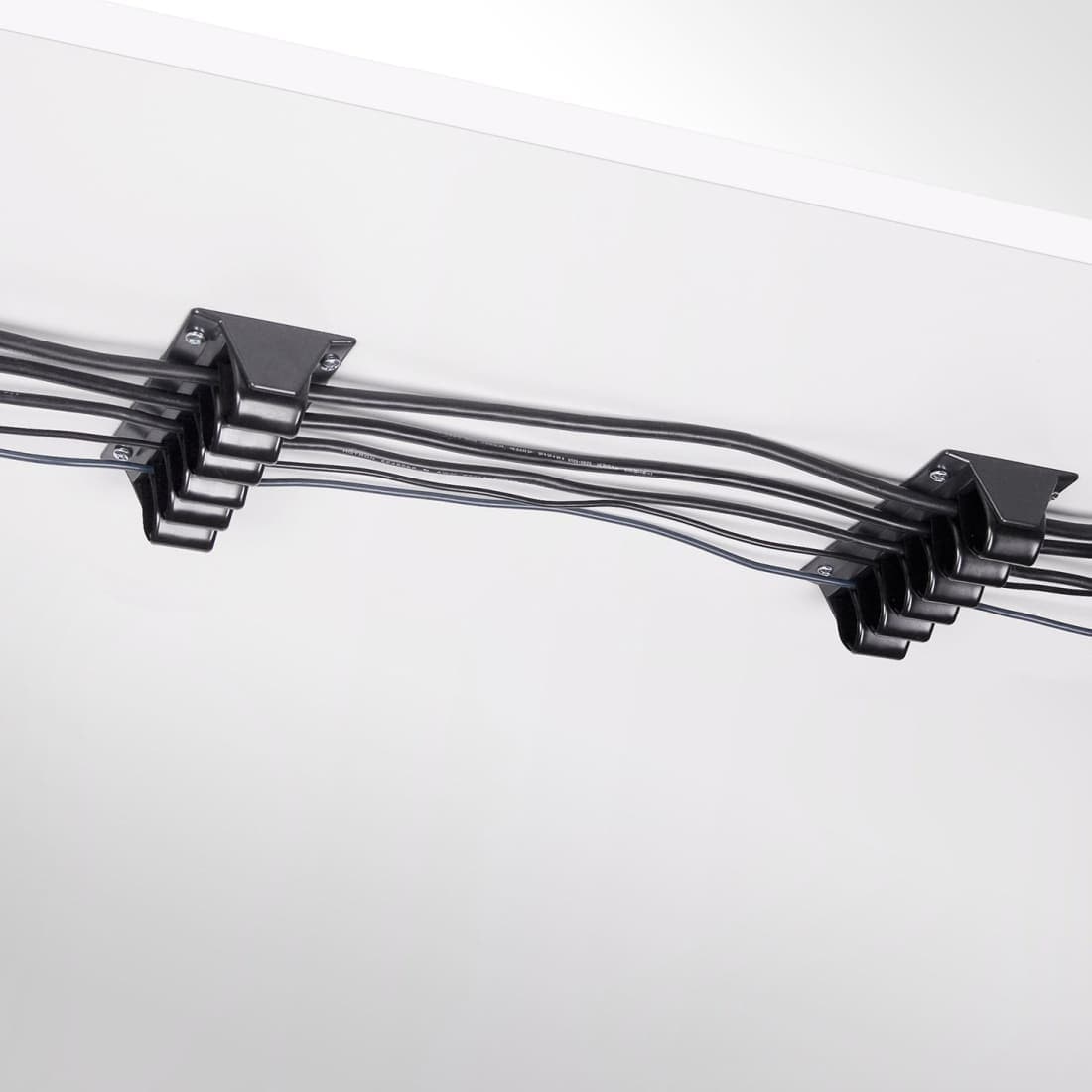 Dataflex Addit kabelgolf 303 zwart Kabelklem - zwart -
