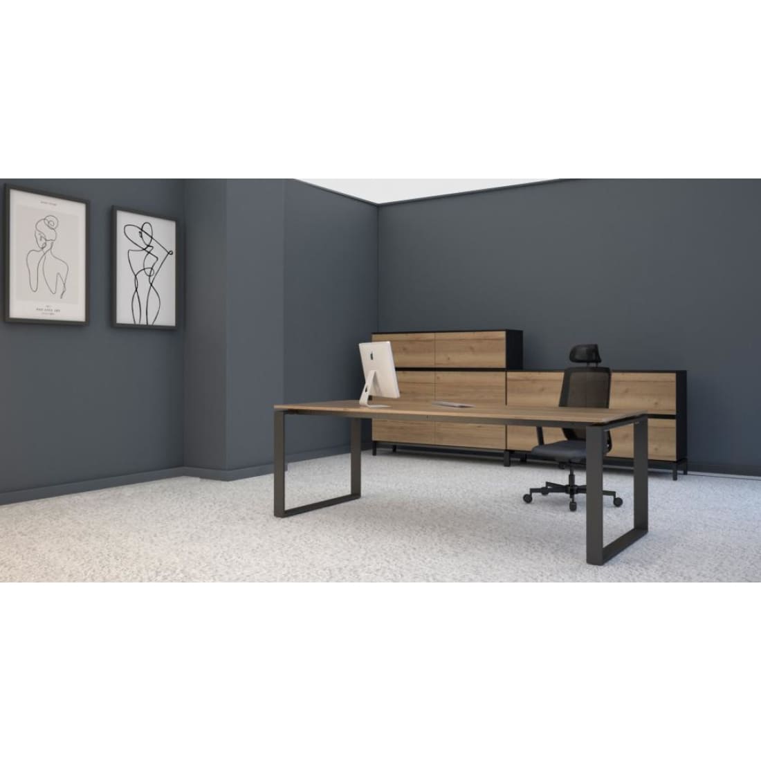 Directiebureau Hudson Yards 200x90x74cm Halifax -