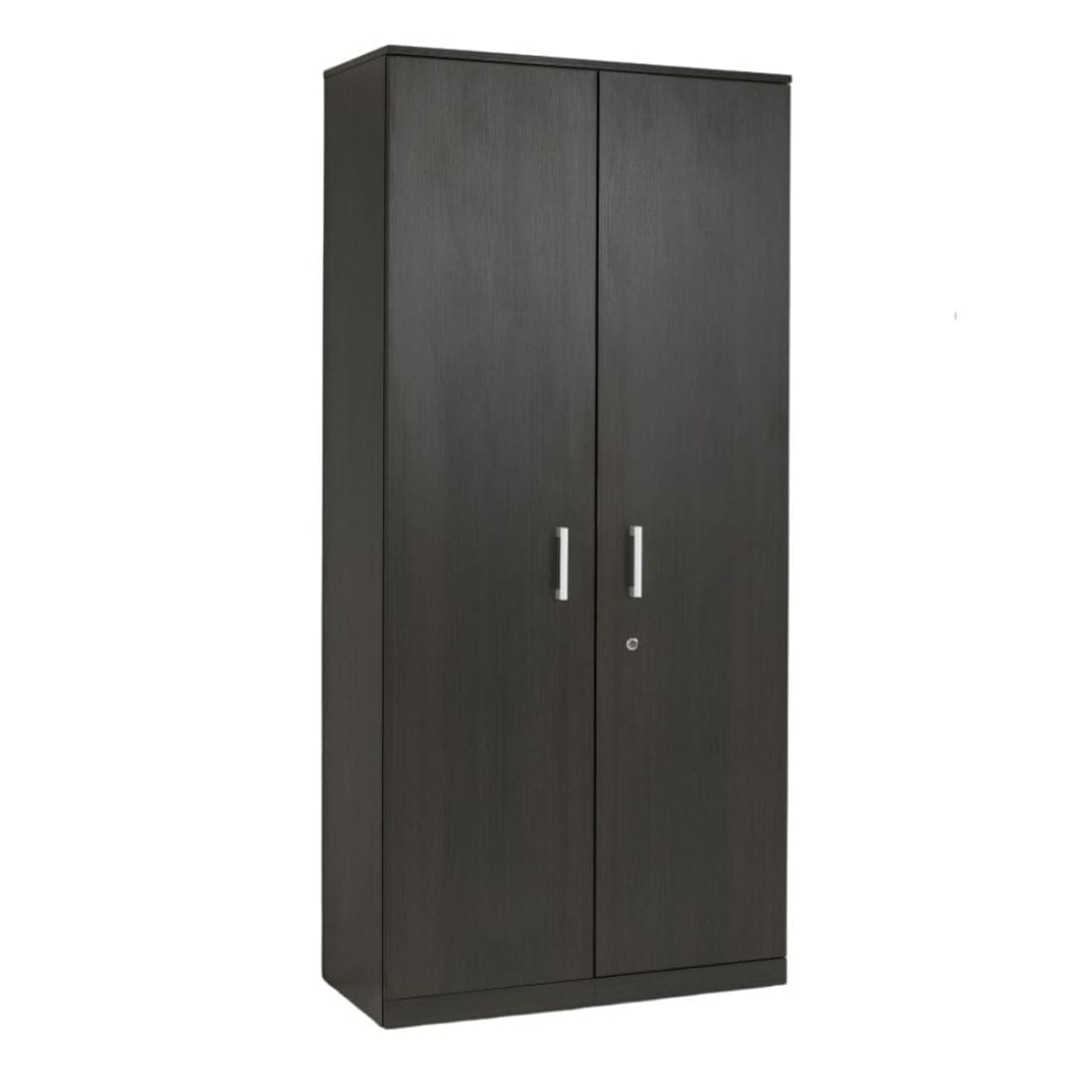 Draaideur Kast Hoog Manage IT 200 x 90 cm - Donker Eiken -