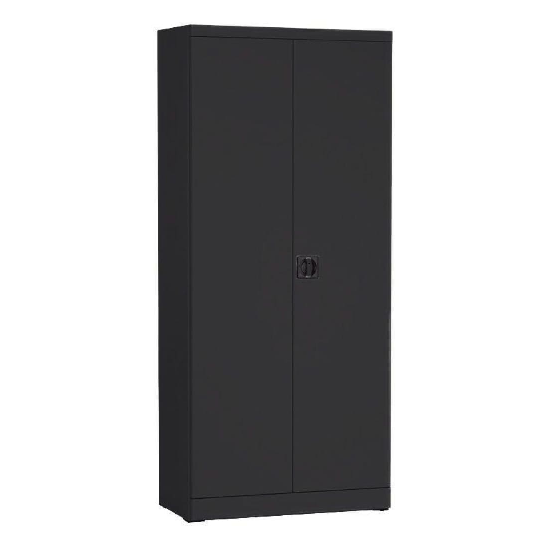 Draaideurkast Metaal Jaarbeurs 180x80x44cm - Zwart -