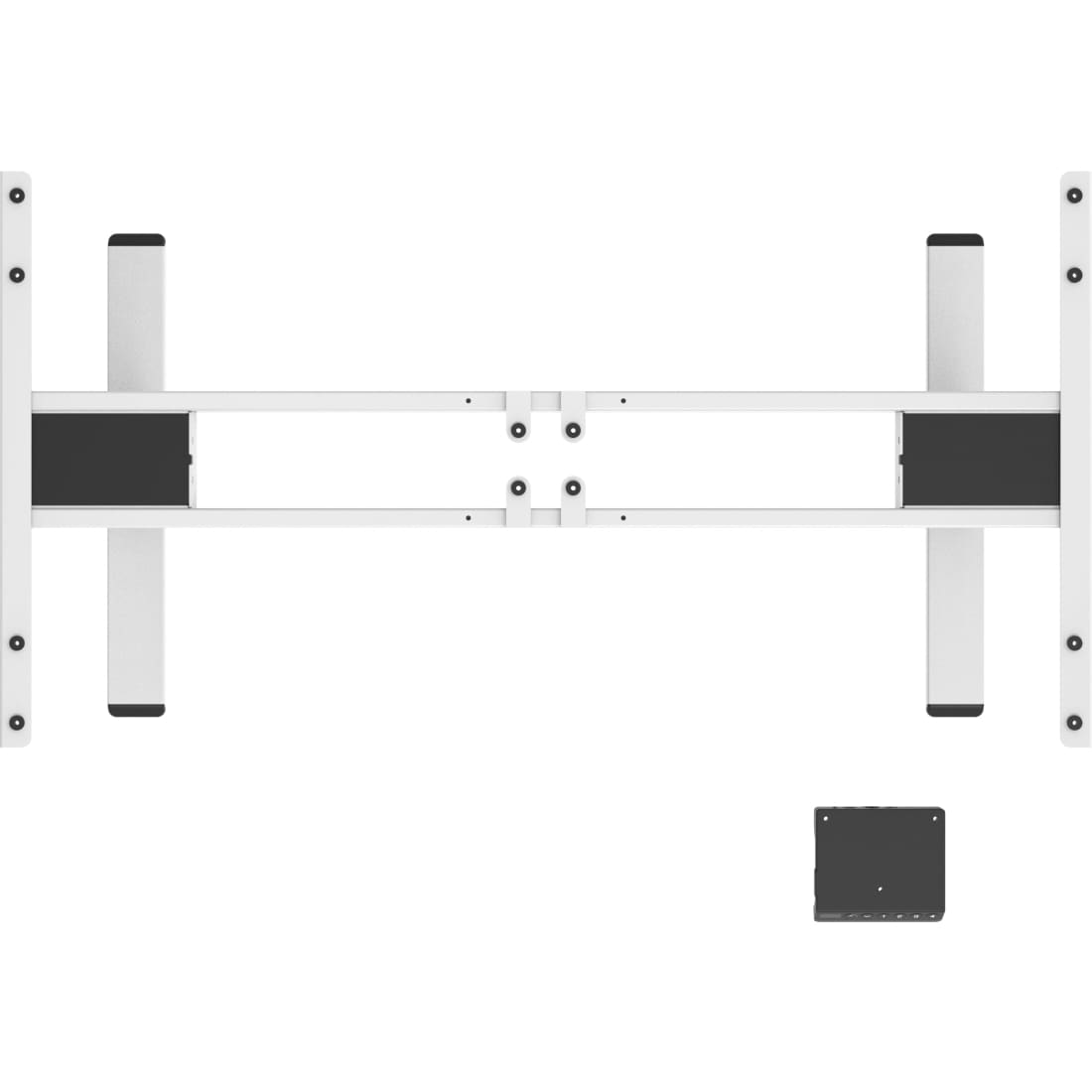 Elektrisch Verstelbaar Zit-Sta Bureau Frame NEN 527 Wit