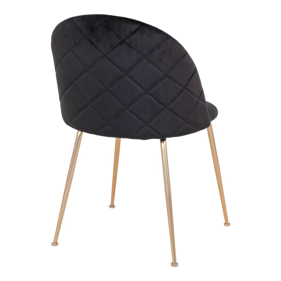 House Nordic | Eetkamerstoel Zwart Genève (Set van 2) -