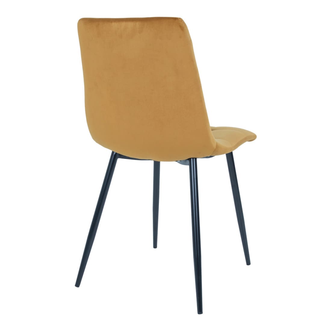 House Nordic Middelfart Eetkamerstoel Geel - Set van 2 stuks