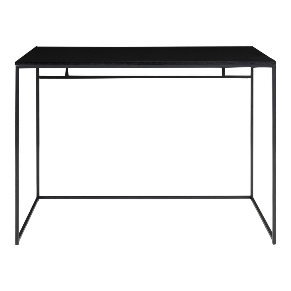 House Nordic Vita bureau - zwart metaal - zwart blad -