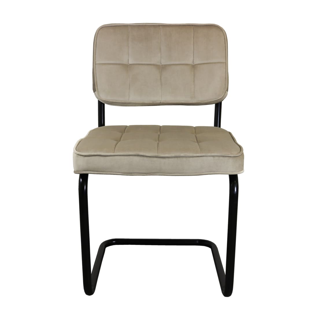 Kick eetkamerstoel Ivy - Champagne - Velvet eetkamerstoelen