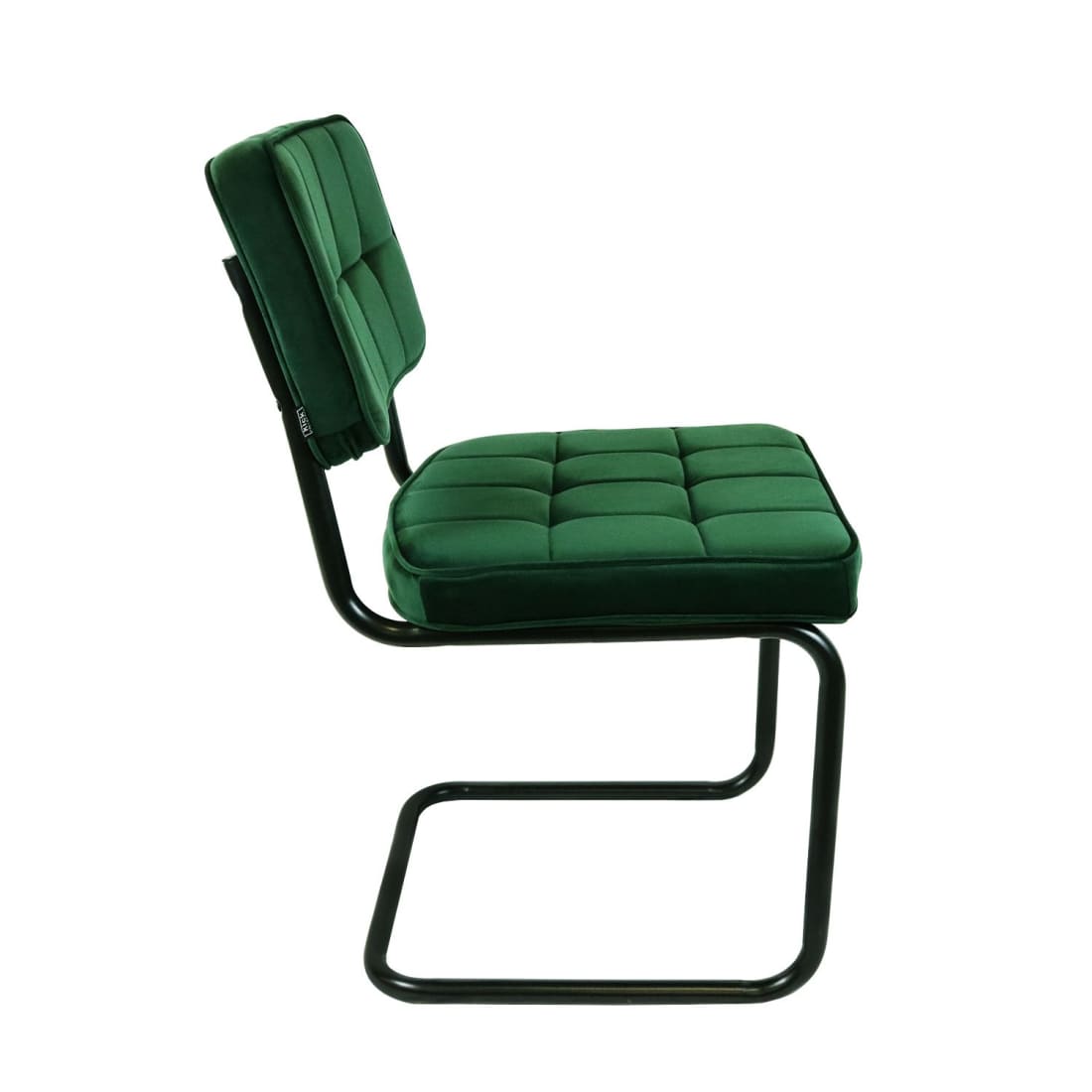 Kick eetkamerstoel Ivy - Groen - Velvet eetkamerstoelen