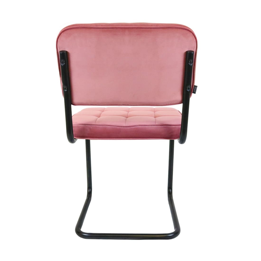 Kick eetkamerstoel Ivy - Roze - Velvet eetkamerstoelen
