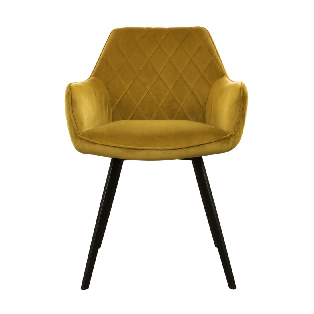 Kick eetkamerstoel Karl Velvet - Goud - Velvet