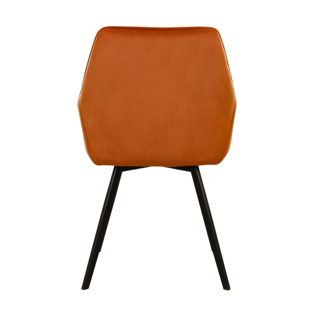Kick eetkamerstoel Karl Velvet - Oranje - Velvet