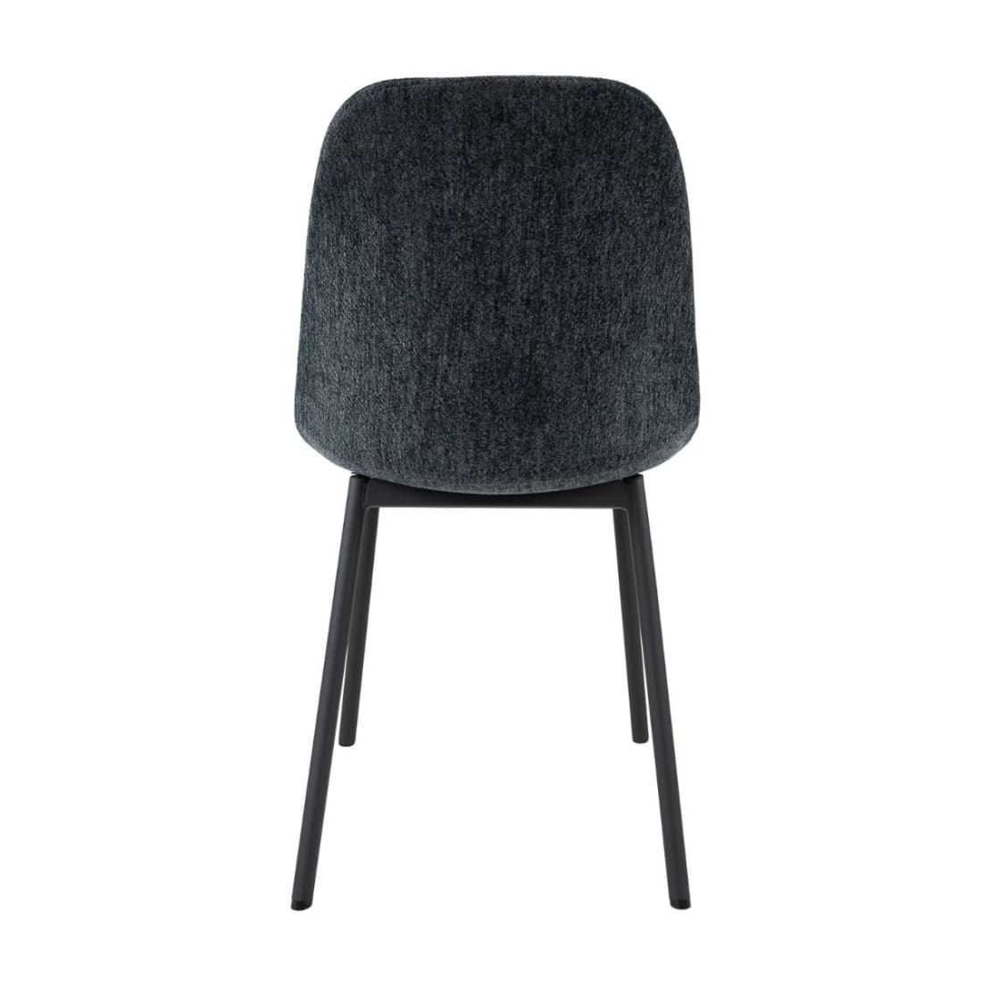 Kick Eetkamerstoel Lana - Blauw - Katoen eetkamerstoelen