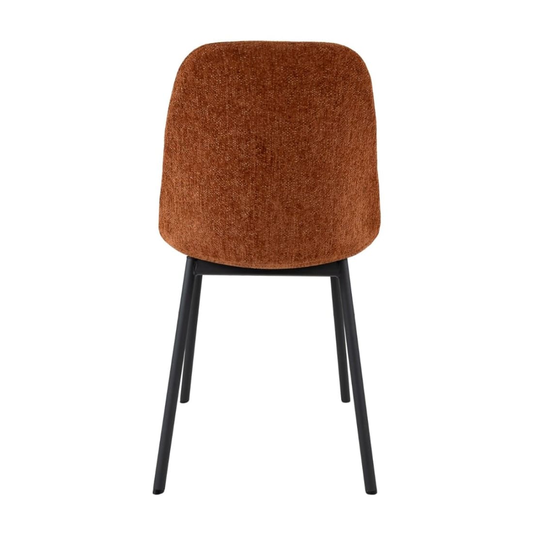Kick Eetkamerstoel Lana - Oranje - Katoen eetkamerstoelen