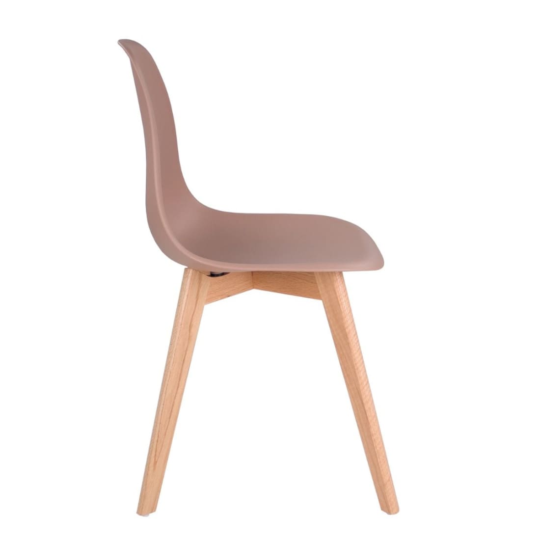 Kick Eetkamerstoel Yuna - Roze - Kunststof eetkamerstoelen