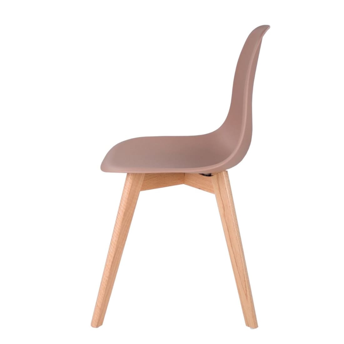 Kick Eetkamerstoel Yuna - Roze - Kunststof eetkamerstoelen