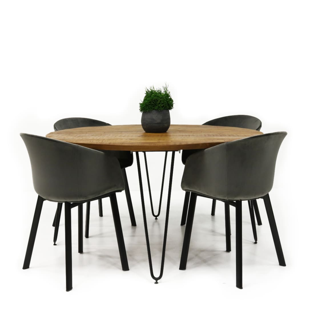 Kick Eetkamertafel Triangle Rond - 140 - Ronde