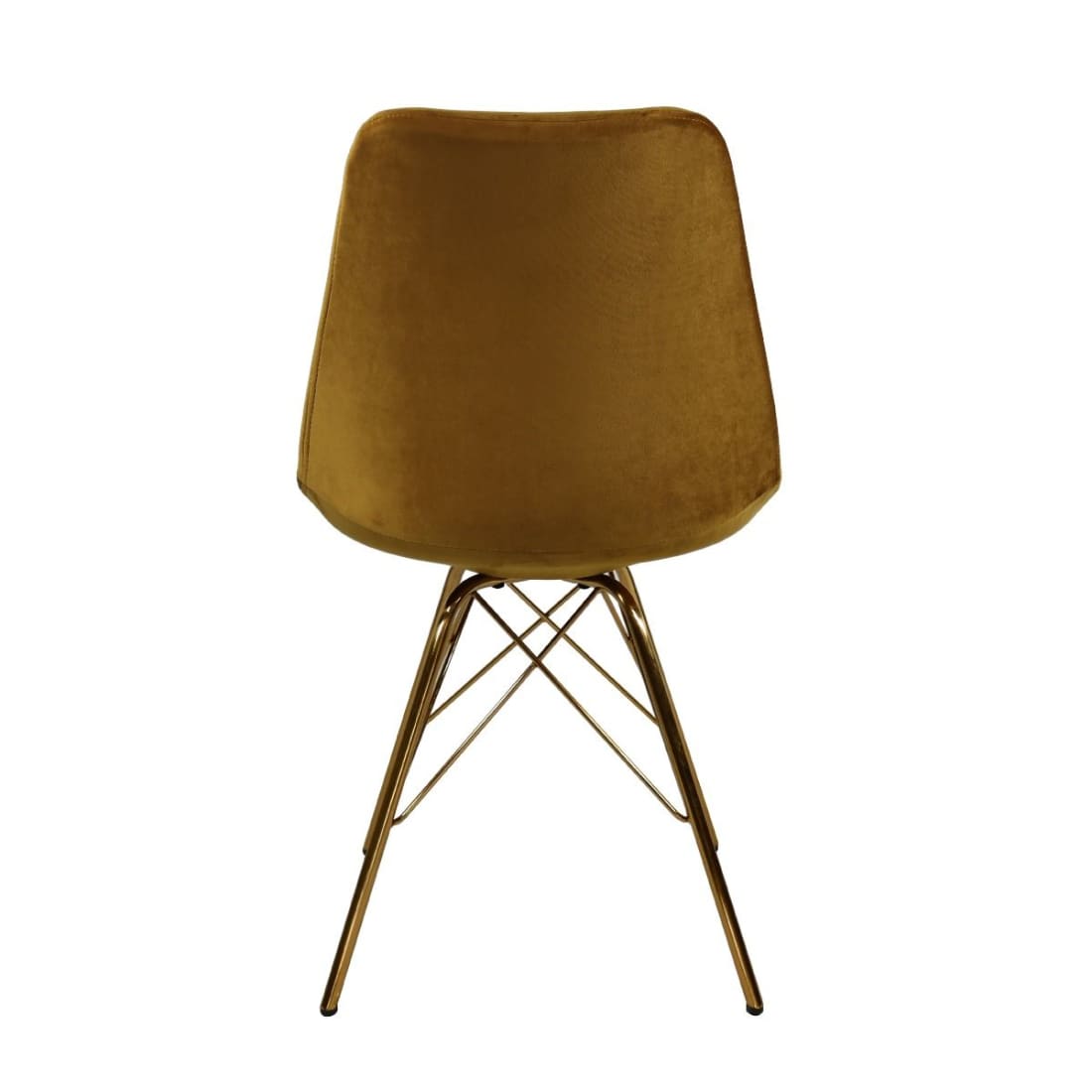 Kick Kuipstoel Velvet Goud Frame - Goud - Velvet