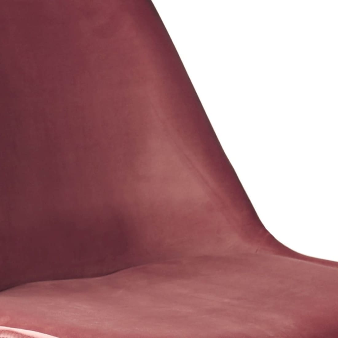 Kick Kuipstoel Velvet Goud Frame - Roze - Velvet