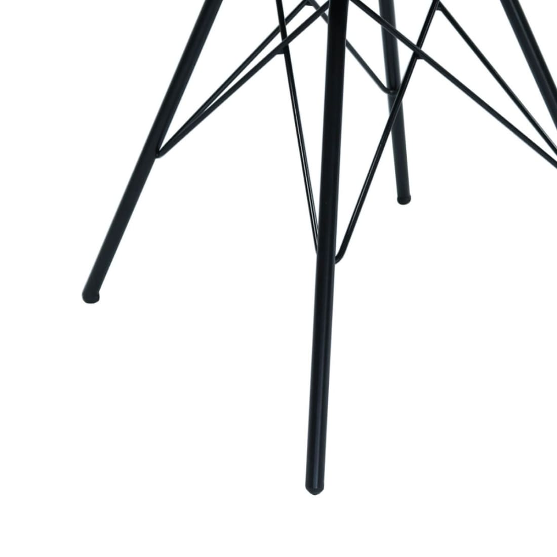Kick Kuipstoel Velvet Zwart Frame - Zwart - Velvet