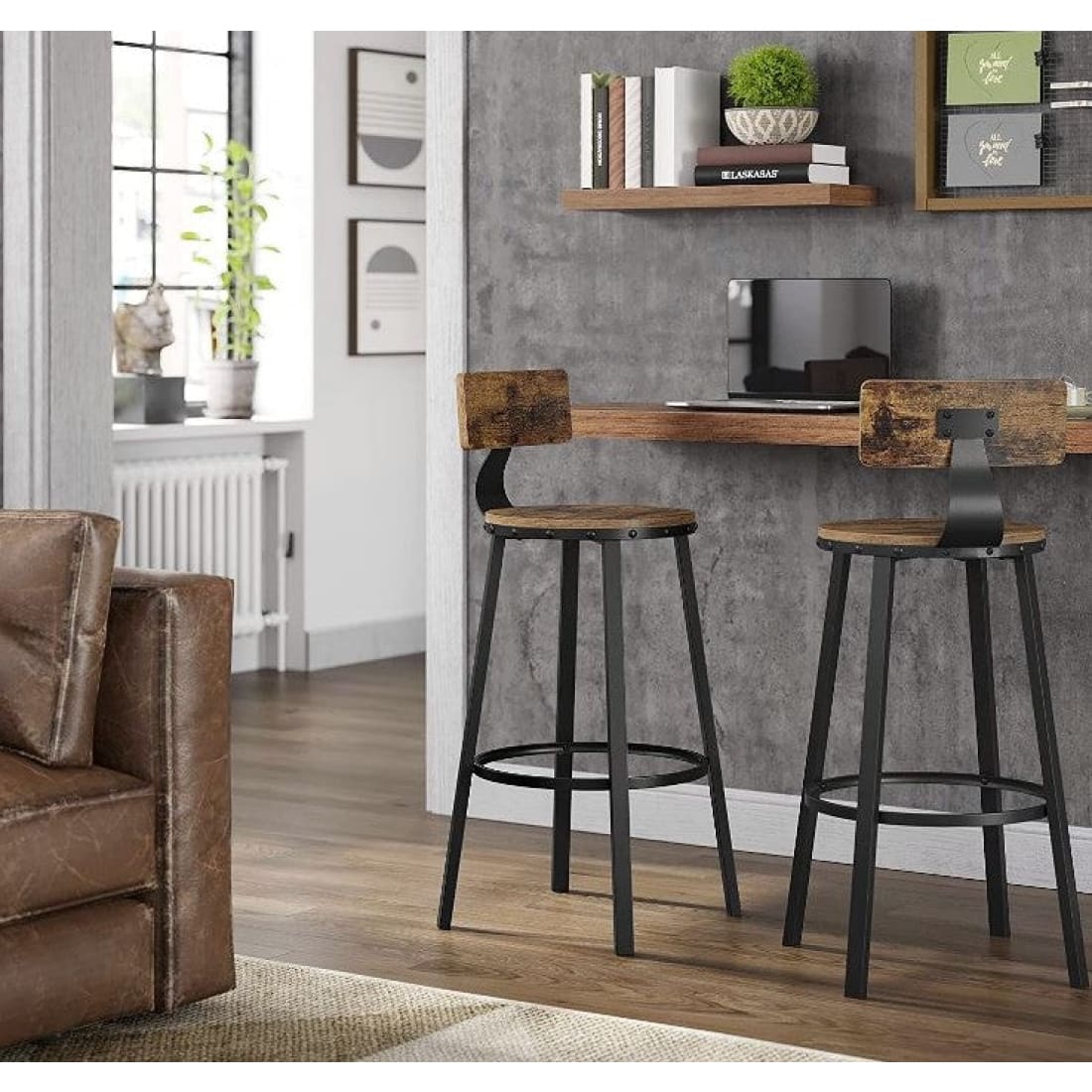 Mazazu - Barkrukken - Keukenstoelen - industrieel -