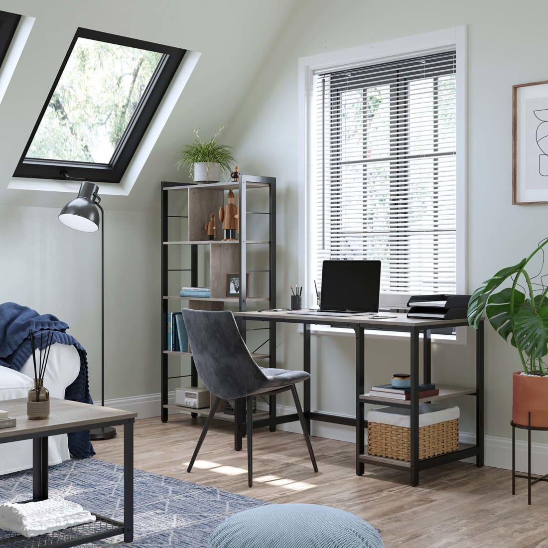 Mazazu - Kantoor bureau - Computertafel - Industrieel -