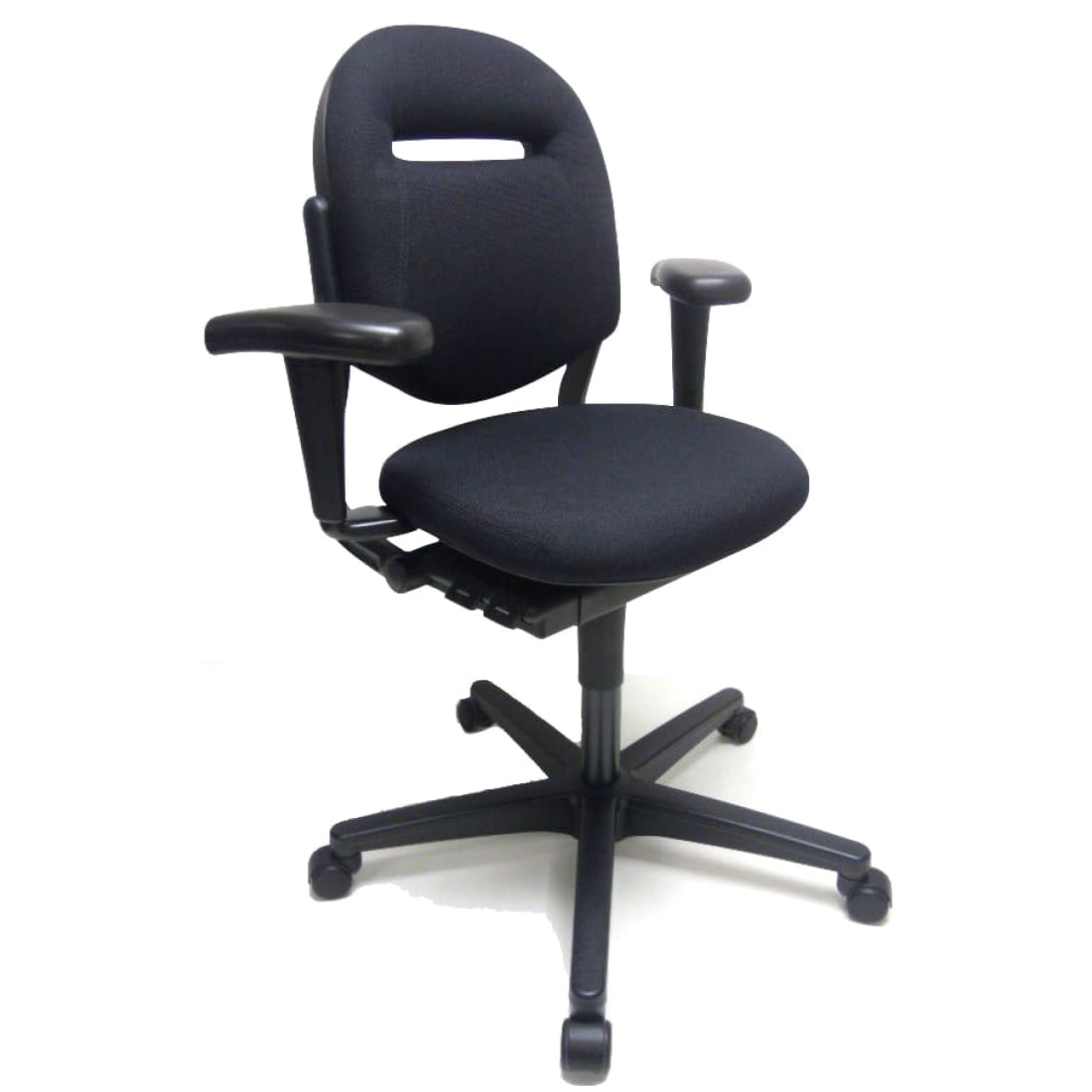 Refurbished Bureaustoel Ahrend 220 Zwart Ergonomisch Design