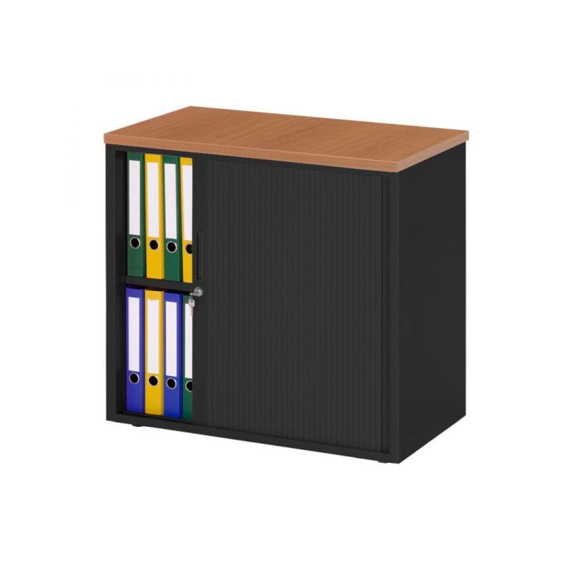 Roldeurkast R-serie 72,5x80x43 incl. 1 legbak - Wit -