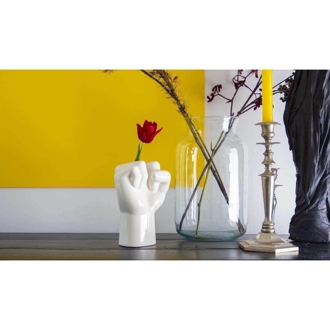 Vaas Wit FCKVASE - Wit - Vaas
