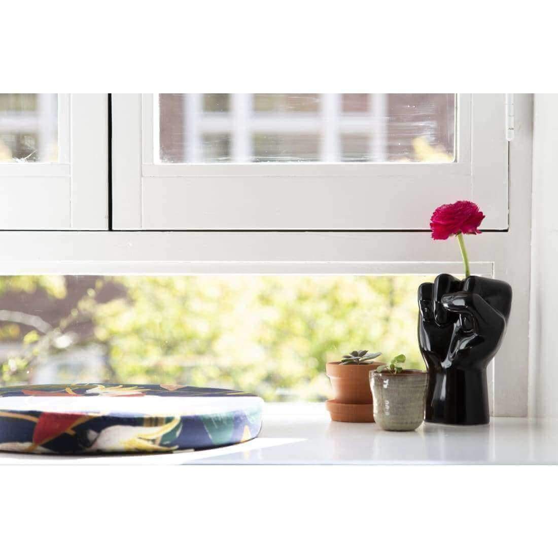 Vaas Zwart FCKVASE - Zwart - Vaas