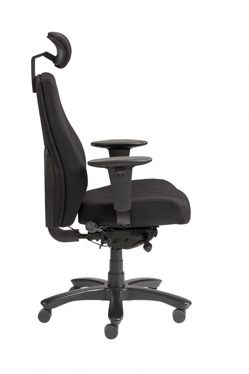 Manhattan Beta XL - Ergonomische 24-uurs Bureaustoel 200 kg