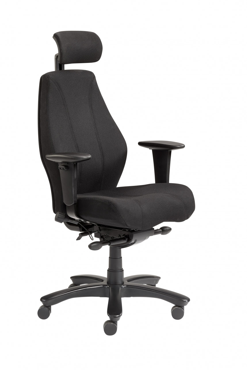 Manhattan Beta XL - Ergonomische 24-uurs Bureaustoel 200 kg