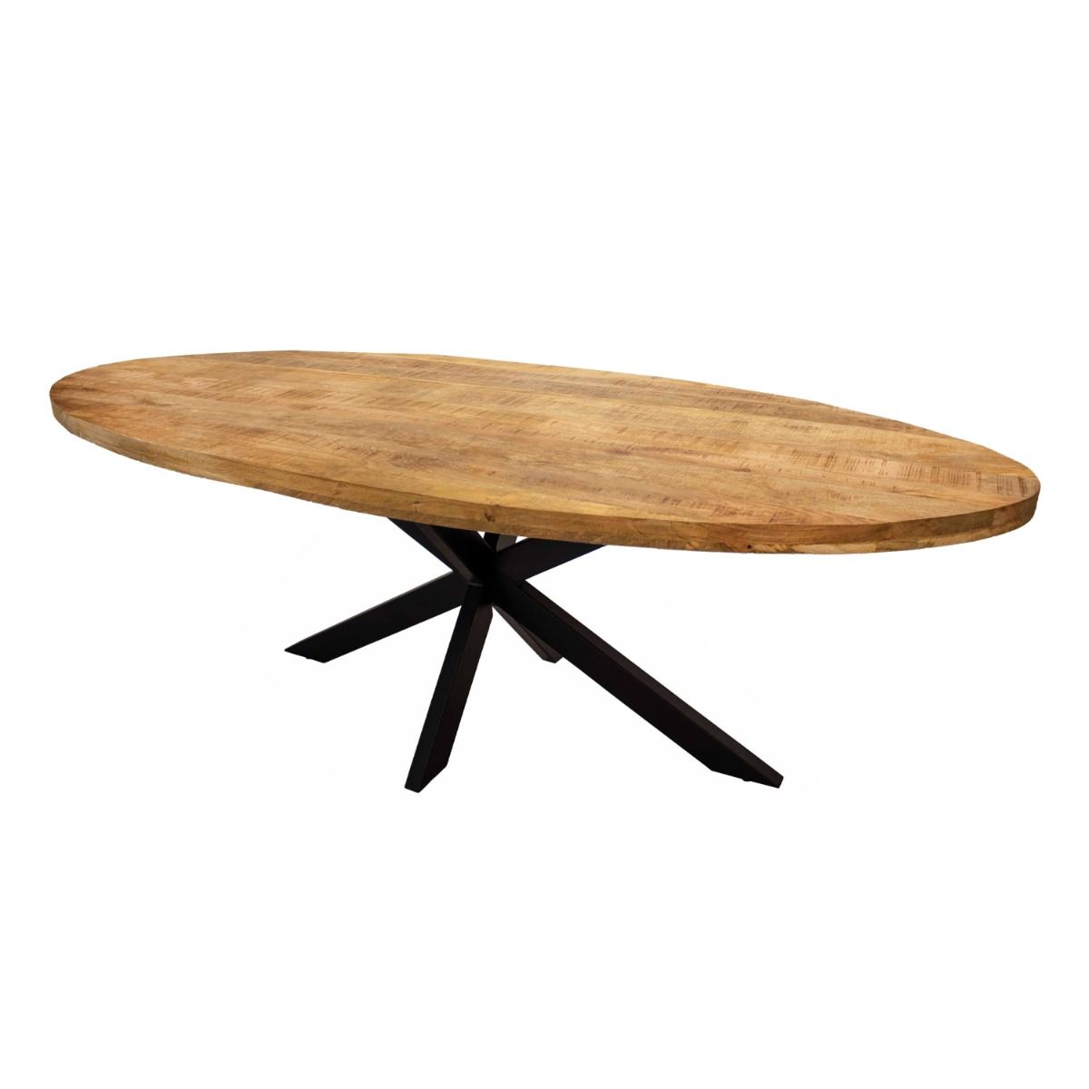 Table à manger Dax Ovaal - 210 cm - Mango