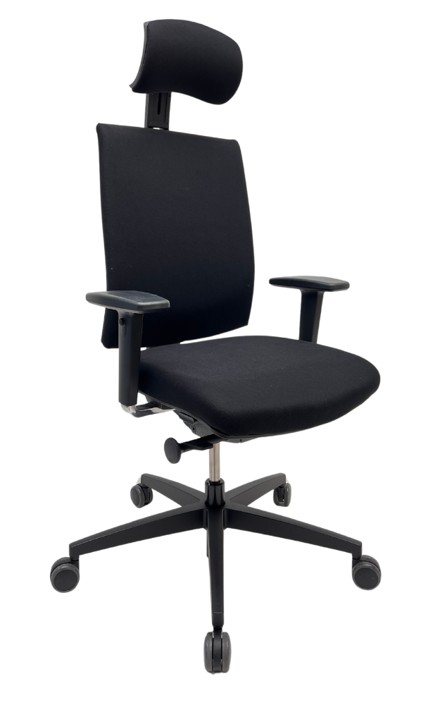 Refurbished office chair Osmoz Bedimo with headrest