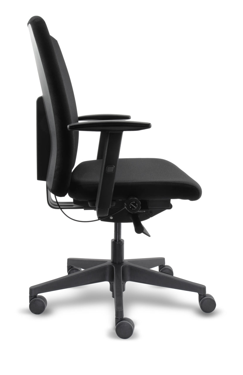 Workliving Jaarbeurs Comfort Home Zwart - Bureaustoel Ergonomisch Design (N)EN 1335